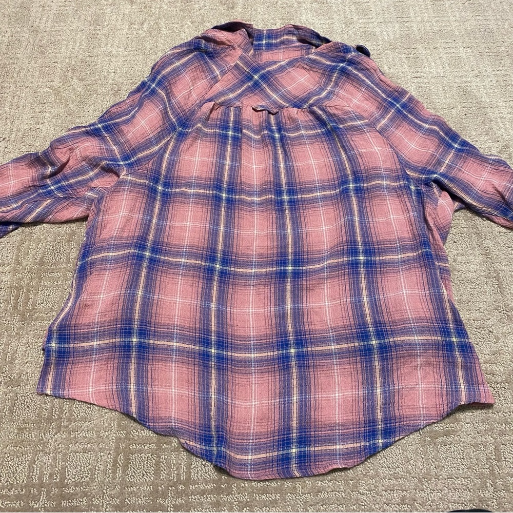 {Urban Outfitters | BDG} Keanu Flannel Button-Down Shirt~ Size Small - Picture 5 of 16